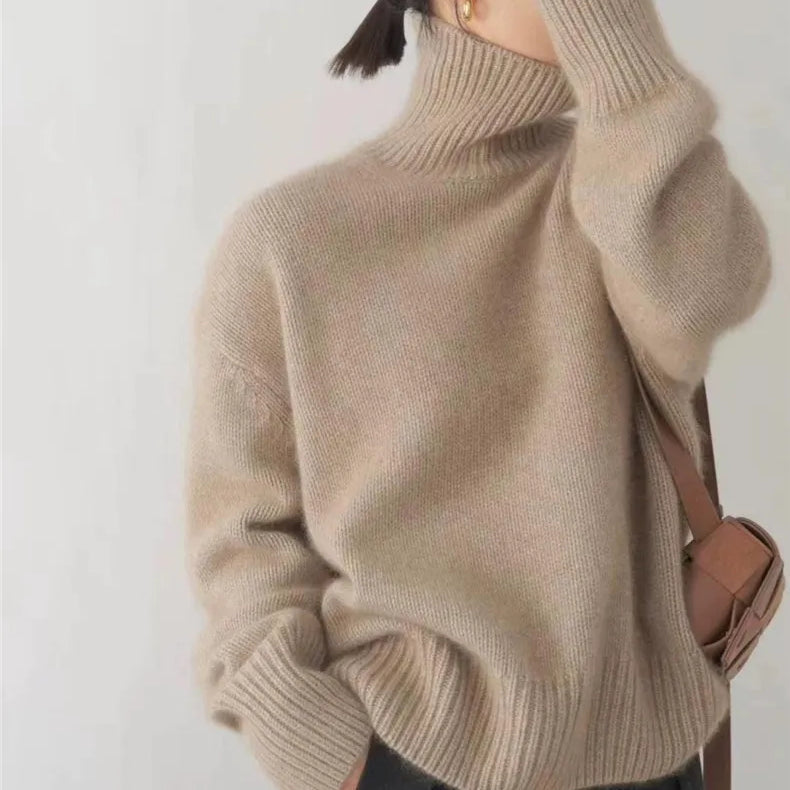 LOUISE | Cashmere Turtleneck Sweater